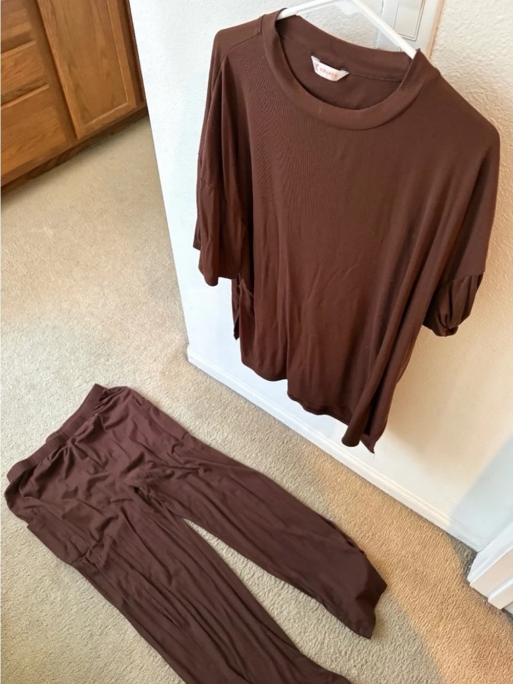 Viral Kirundo Chocolate Brown Lounge Set